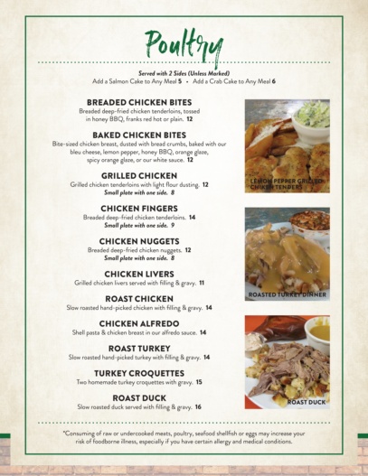 County Line Restaurant Menu - Image 2
